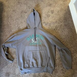 Seattle Mariners Gray Pullover Hoodie